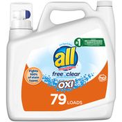 all Liquid Laundry Detergent, Oxi for Sensitive Skin