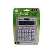 Teledex DD 611 W Big Number Dual Power Desktop Calculator