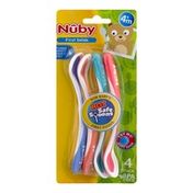Nûby Hot Safe Spoons - 4 PK