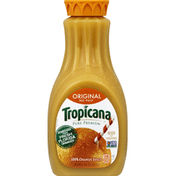 Tropicana 100% Juice, Original, No Pulp, Orange