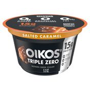 Oikos Triple Zero Salted Carmel Greek Yogurt