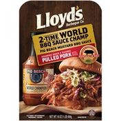 Lloyd's Barbeque Co. Pig Beach Mustard BBQ Sauce Pulled Pork