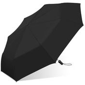 Rite Aid RainShield 42" Folding Automatic Umbrella - Black