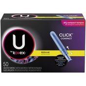 U by Kotex Click Compact Tampons