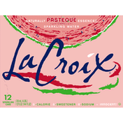 LaCroix Sparkling Water, Pasteque (Watermelon)