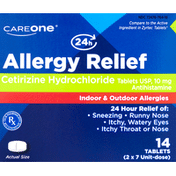 CareOne Allergy Tablets 10mg