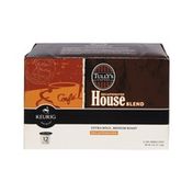 Tully's Coffee Keurig Brewed Decaffeinated House Blend Extra Bold, Medium Roast K-Cups - 12 PK