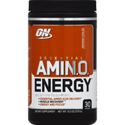 Optimum Nutrition Essential Amino Energy Dietary Supplement Orange Cooler