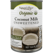 Nature's Place Organic Coconut Milk Unsweetened