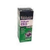 Robitussin Dye Free Children Cold Syrup
