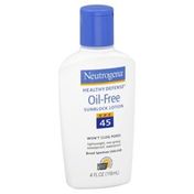 Neutrogena® Sunblock Lotion, Oil-Free, SPF 45