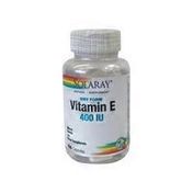Solaray Dry Vitamin E With Mixed Tocopheroes