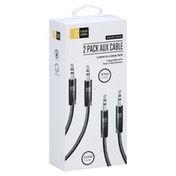 Case Logic Aux Cable, 2 Pack, Value Pack