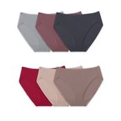 Fruit of the Loom Women's Microfiber Hi-Cut Underwear