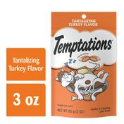 Temptations Crunchy and Soft Cat Treats Turkey Flavor