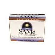 Source Naturals SAMe S-Adenosyl-L-Methionine Enteric Coated Tablets 200 mg
