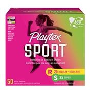 Playtex Tampons, Plastic, Multi-Pack, Unscented, Value Pack