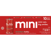 bubly Sparkling Water Strawberry Flavor
