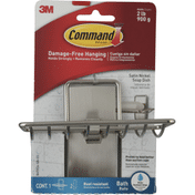 3M Command Soap Dish, Satin Nickel