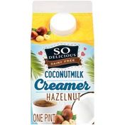 So Delicious Dairy Free Organic Hazelnut Coconutmilk Creamer