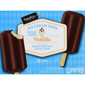 Signature Select Ice Cream Bars, Vanilla