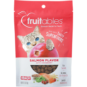 Fruitables Cat Treats, Salmon Flavor with Cranberry, Crunchy