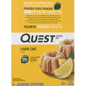 Quest Protein Bar, Lemon Cake Flavor