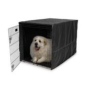 MidWest Homes for Pets 48" Black Crate Cover
