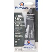Permatex® Item # 89145 (599BR) - Ultra Grey® Rigid High-Torque Carded Permatex 89145 Ultra Grey Maximum Torque Gasket Maker
