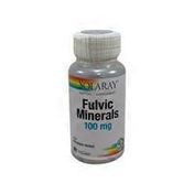 Solaray 100 Mg Fulvic Minerals Caplets