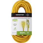 Monster Cord, Locking Professional Grade, 50 Feet