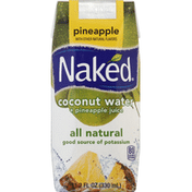 Naked Coconut Water, +Pineapple Juice