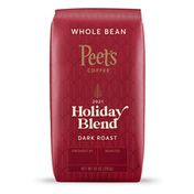 Peet's Coffee Holiday Blend, Dark Roast Whole Bean Coffee, Bag