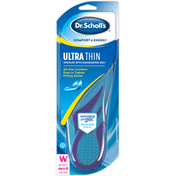 Dr. Scholl's Insoles, with Massaging Gel, Ultra Thin, Size 6-10, Women's