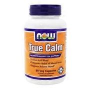 Now True Calm Amino Acid Blend With B Vitamins & Valerian Neurotransmitter Support, Promotes Relaxed Mood Dietary Supplement Veg Capsules