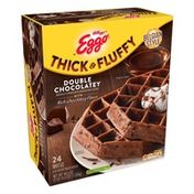 Kellogg S Eggo Thick And Fluffy Frozen Waffles Double Chocolatey 46 5 Oz Delivery Or Pickup Near Me Instacart