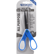Westcott Scissors, All Purpose, Straight Handle, Light, 7 Inch