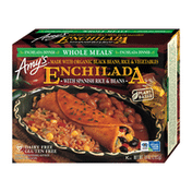Amy's Kitchen Enchilada with Spanish Rice & Beans Meal