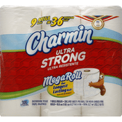 Charmin Bathroom Tissue, Unscented, Mega Roll, 2-Ply