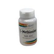 Solaray L-Methionine 500 mg Free Form Amino Acid Capsules