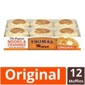 Thomas’ Original Nooks & Crannies English Muffins
