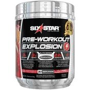 Six Star Pro Nutrition Pre-Workout Explosion Fruit Punch Powder