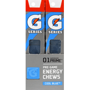 Gatorade Energy Chews, Pre-Game, 01 Prime, Cool Blue