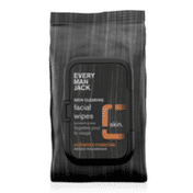 Every Man Jack Skin Clearing Facial Wipes, Activated Charcoal
