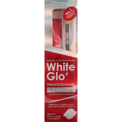 White Glo Toothpaste, Fluoride Anticavity, Professional Choice