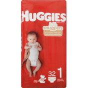 Huggies Baby Diapers, Size 1