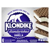 Klondike Ice Cream Sandwiches Vanilla