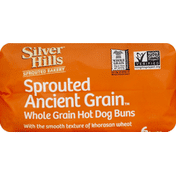 Silver Hills Bakery Hot Dog Buns, Whole Grain, Sprouted Ancient Grain