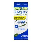 Slim Quick Pure Regular Strength Dietary Supplement Caplets - 120 CT