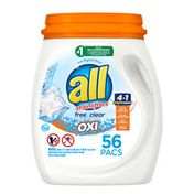 all Unit Dose Laundry Detergent, Oxi for Sensitive Skin